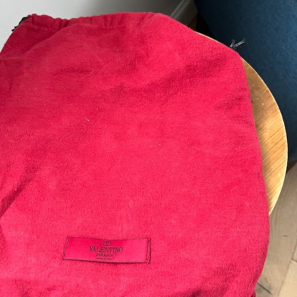 Valentino Garavani Leather Fringe Espadrille Wedge, Light Cuir Size 8 COA - Picture 12 of 13